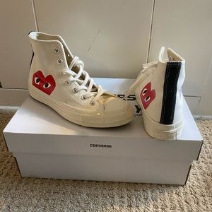 Comme des Garçons PLAY x Converse high top